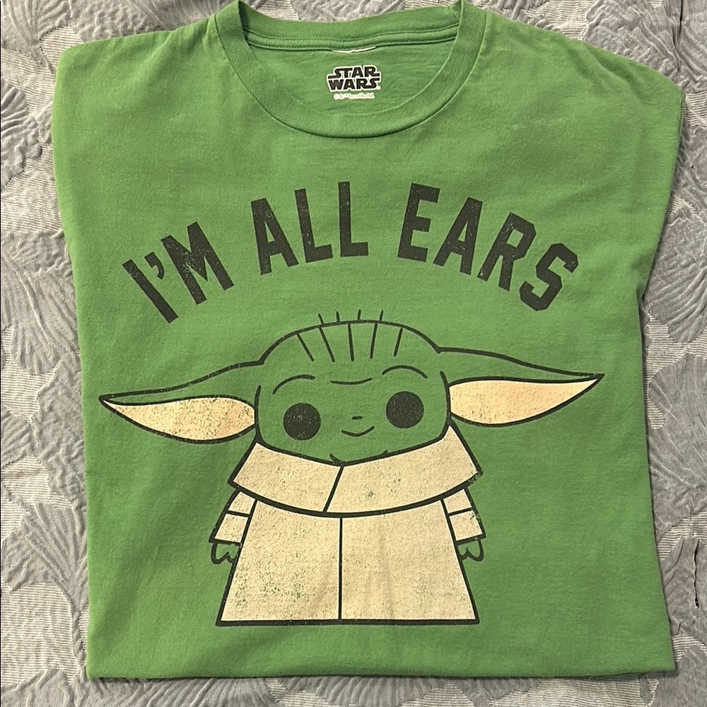 Star Wars Green Baby Yoda Shirt